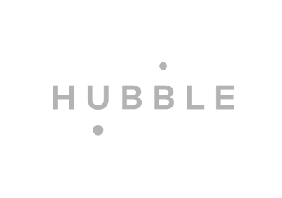 Hubble logo — Treat your team to great restaurants